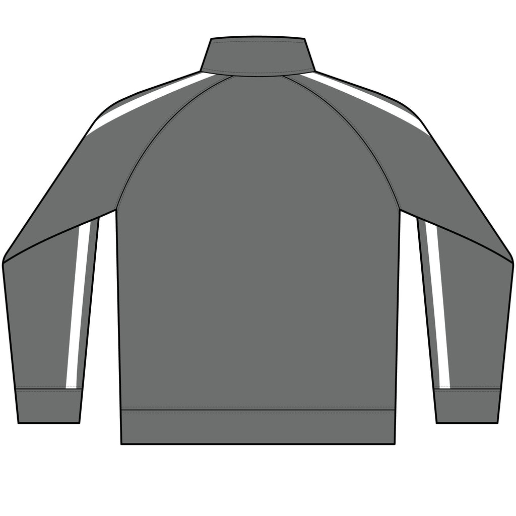 Track Jacket — Minimal 'OVERTHINK' Full-Zip Lightweight Sports Jacket