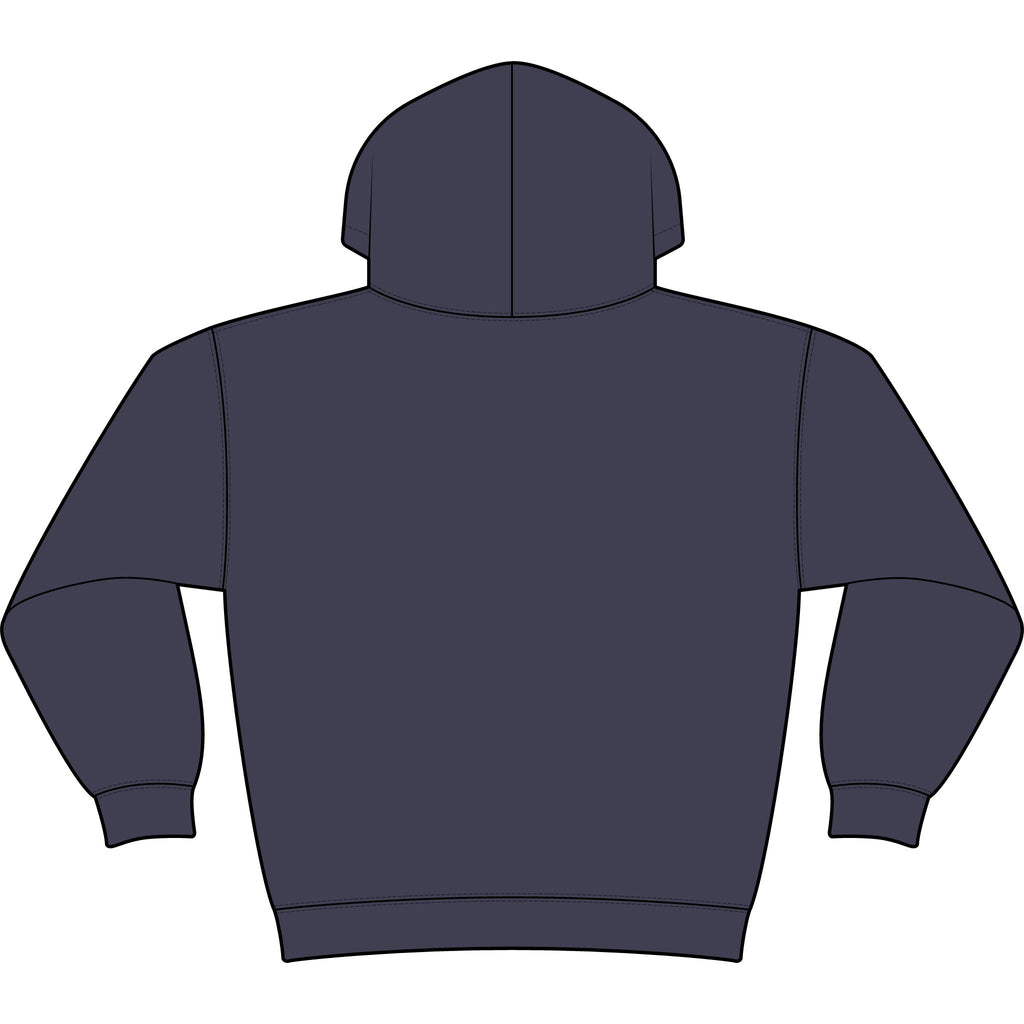 OVERTHINK Water Repel Fleece Hooded Pullover — Minimalist Desing