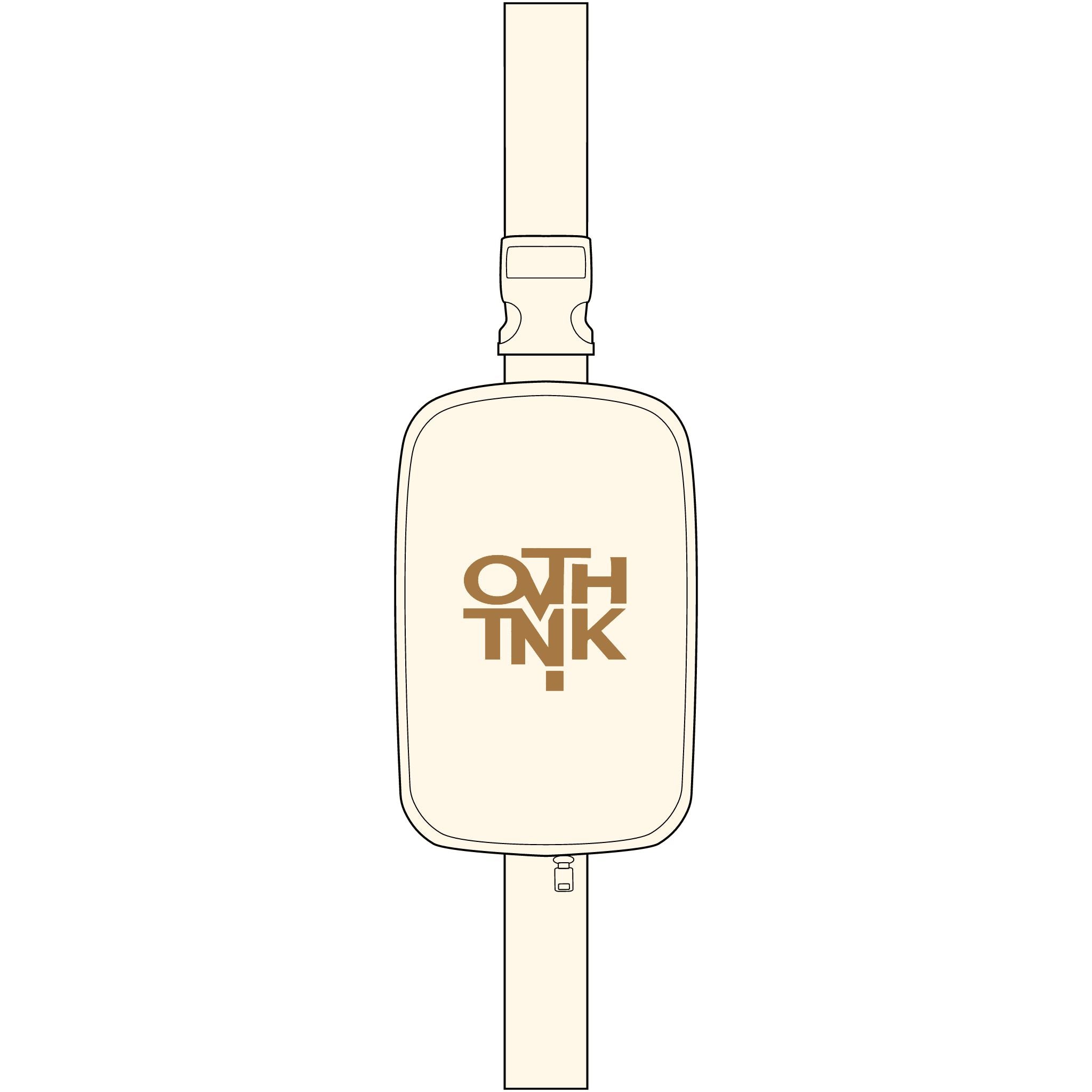 Explorer Sling Bag — "OVERTHINK"   Travel Crossbody