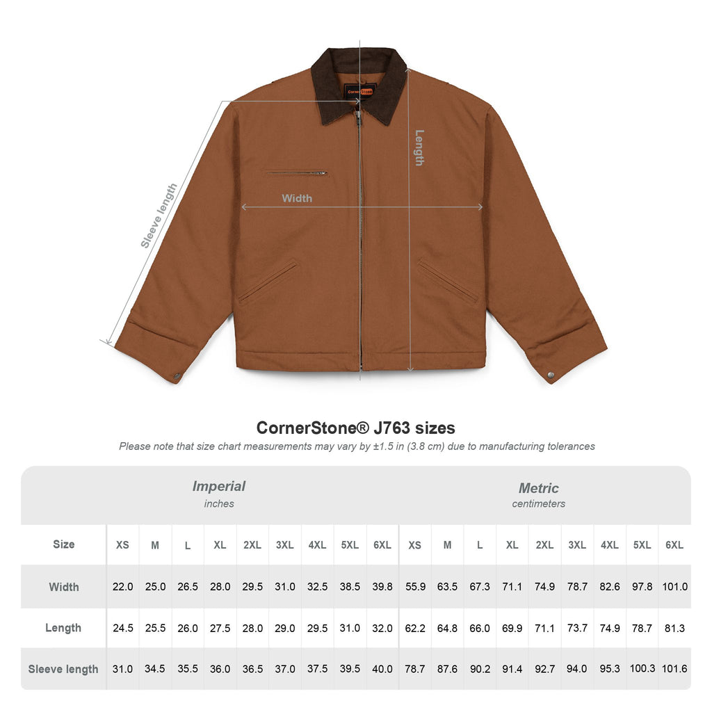 OVERTHINK Duck Cloth Work Jacket