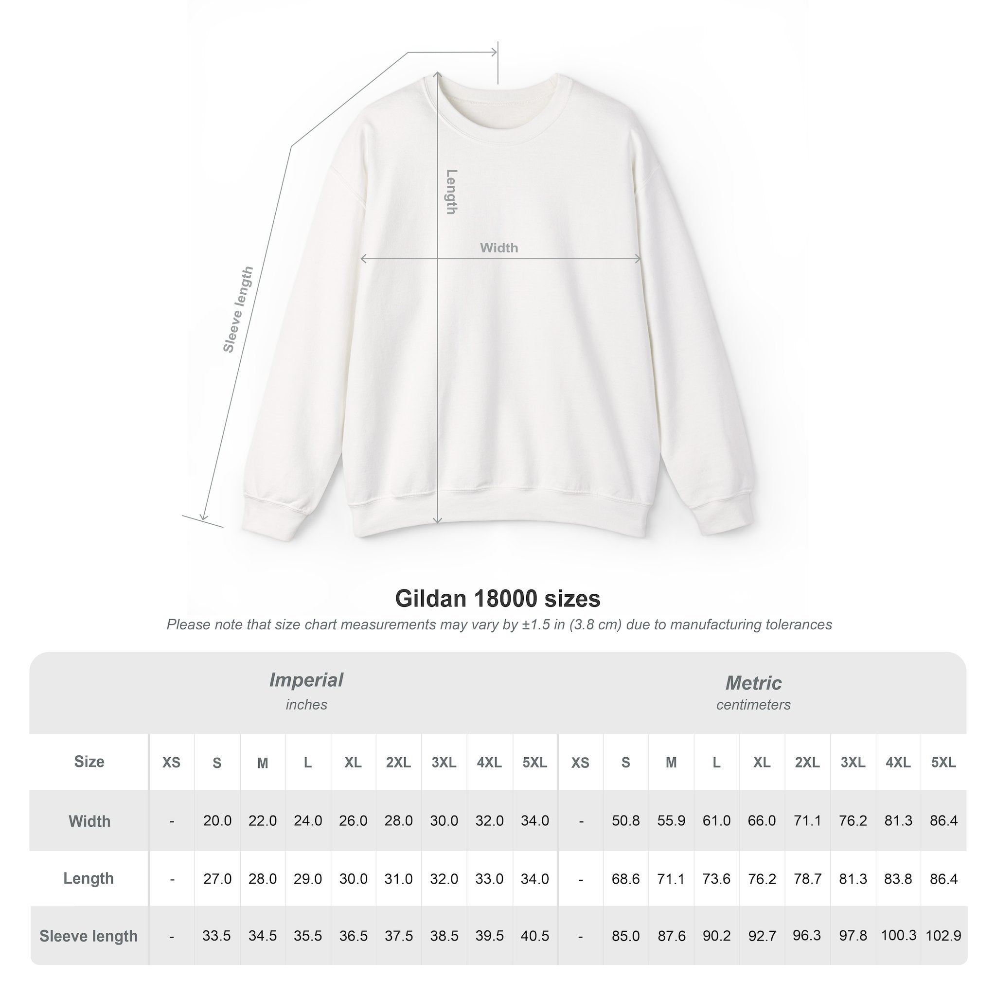 Crewneck Sweatshirt — Bold 'OTHINK' Minimalist Logo Pullover