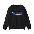 La Akademia Crewneck Sweatshirt – Bold Blue Logo Pullover