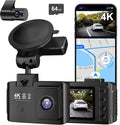 4K Dash Cam with GPS & WiFi