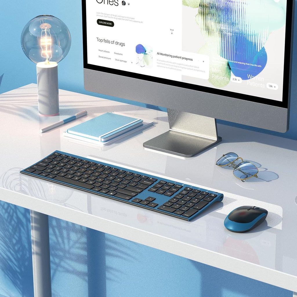 Wireless Keyboard and Mouse Combo