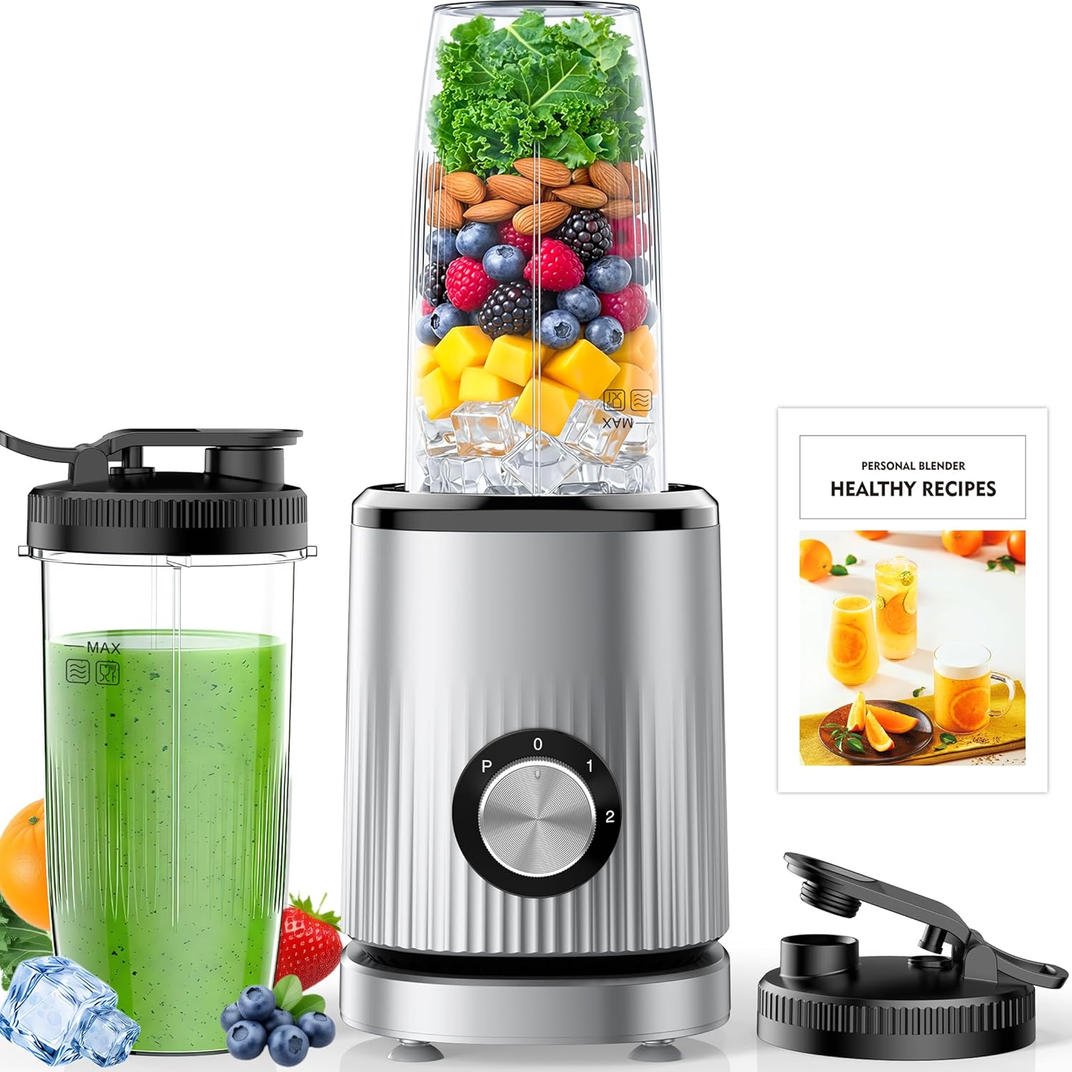 Personal Blender Smoothie Maker 600W