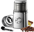 Electric Burr Coffee Grinder Stainless Steel