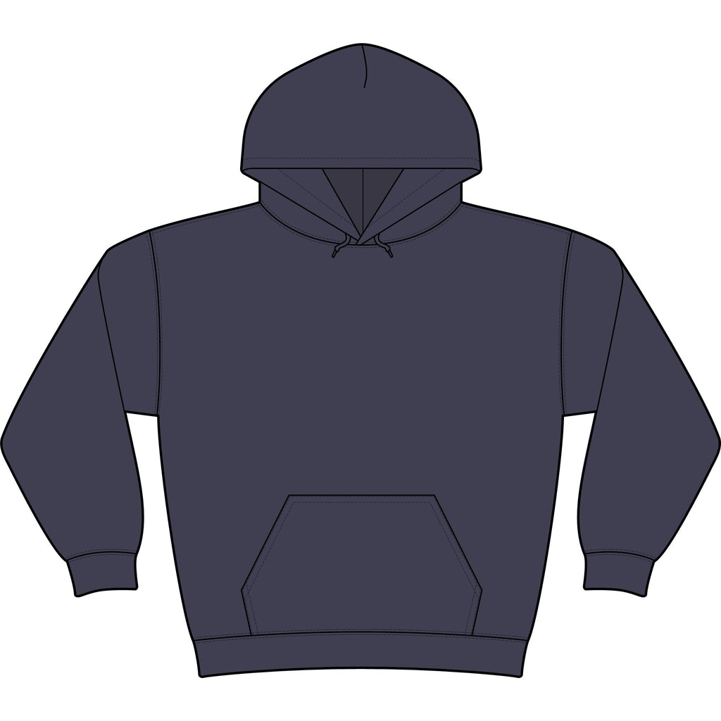OVERTHINK Water Repel Fleece Hooded Pullover — Minimalist Desing